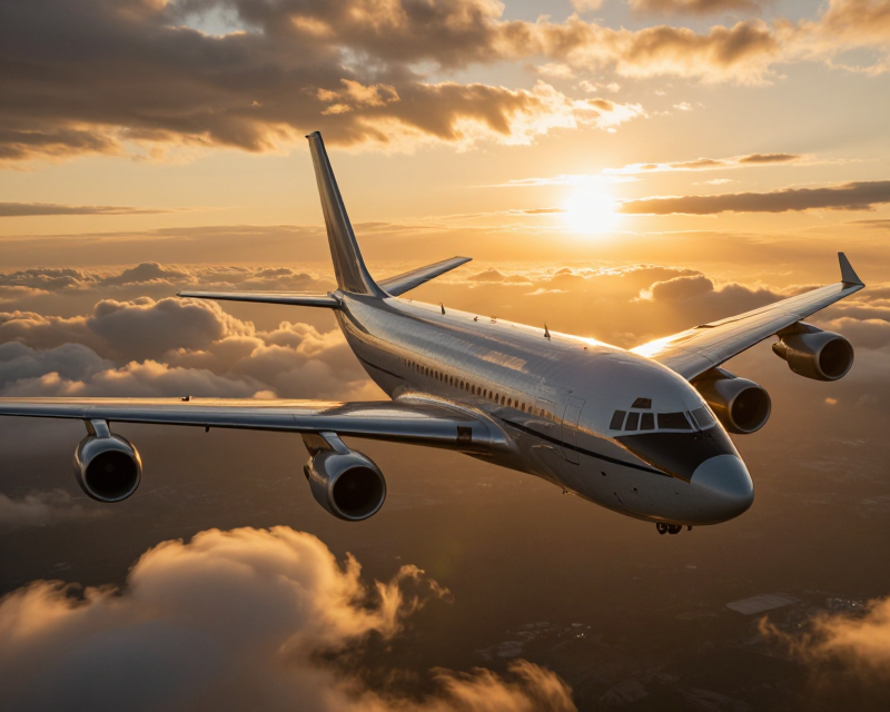Majestic Presidential Aircraft Flight