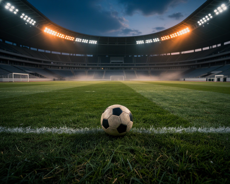 Cinematic Football Stadium Atmosphere