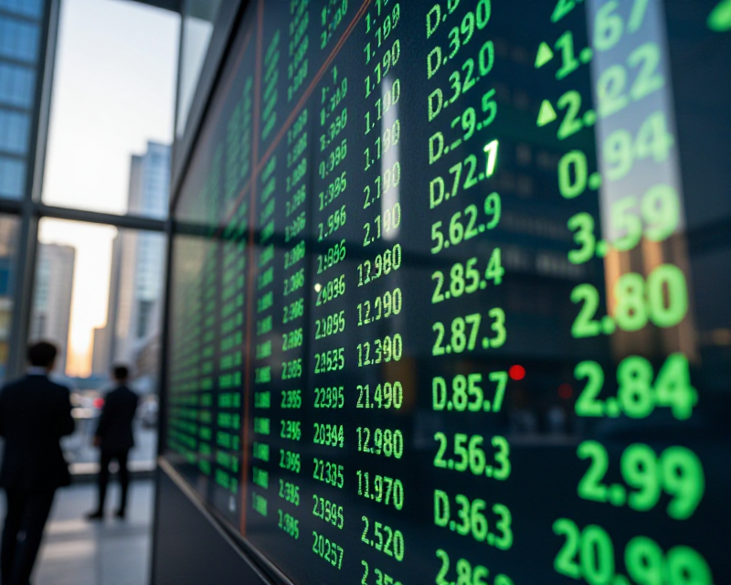 Stock Market Upward Trend