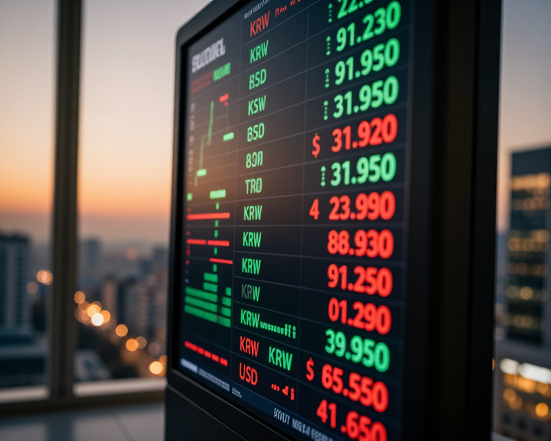 Financial Exchange Display