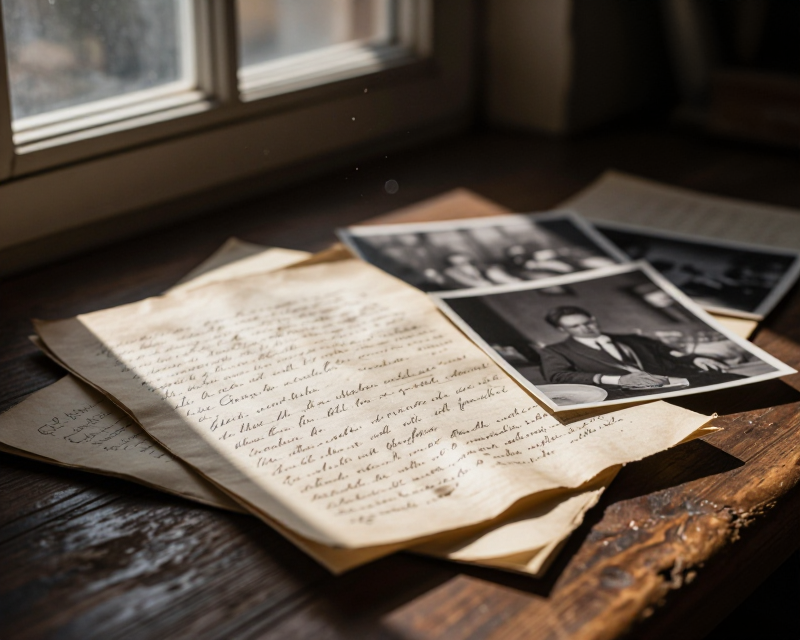Symbolic representation of historical archives and memory