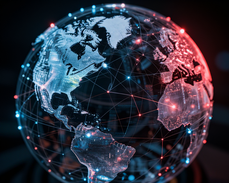 Digital connection between US and China