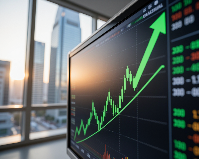 Stock Market Upward Trend