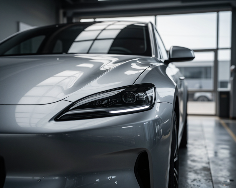 Cinematic Automotive Production Scene