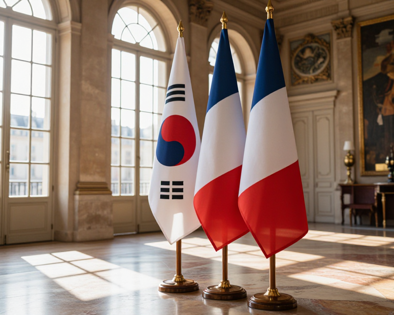 Diplomatic Meeting in Paris