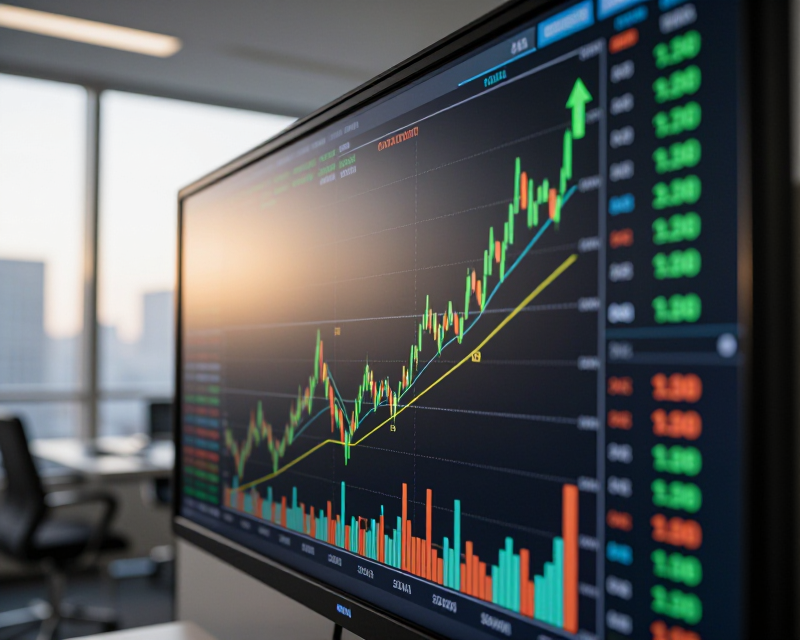 Financial Market Upward Trend
