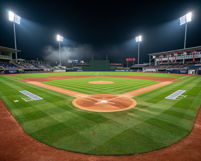 Cinematic Baseball Stadium Atmosphere