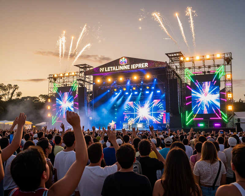 Latin American Music Festival Atmosphere