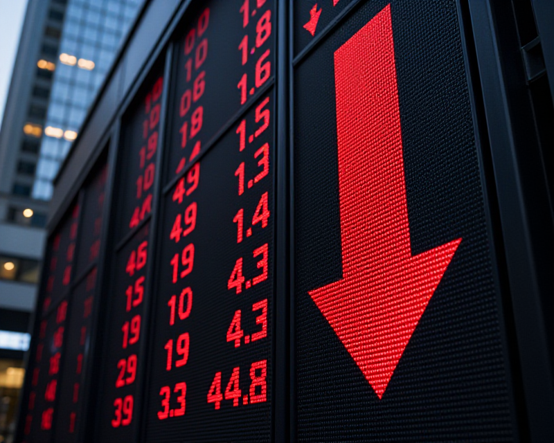 Stock Market Decline in Seoul